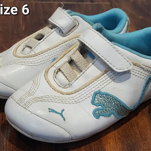 3/$25 🏷 Puma Kids Sneakers Size 6 Infant/Toddler - Picture 4 of 4